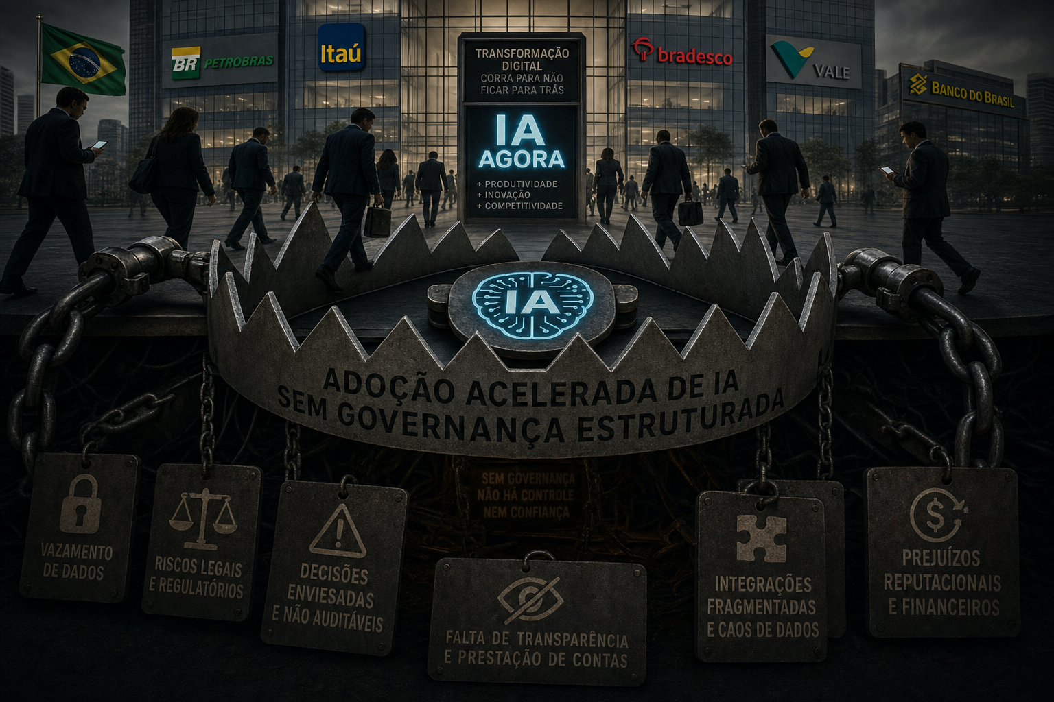 Governança de IA: O Ativo Estratégico que Separa Líderes de Mercado de Passivos Regulatórios