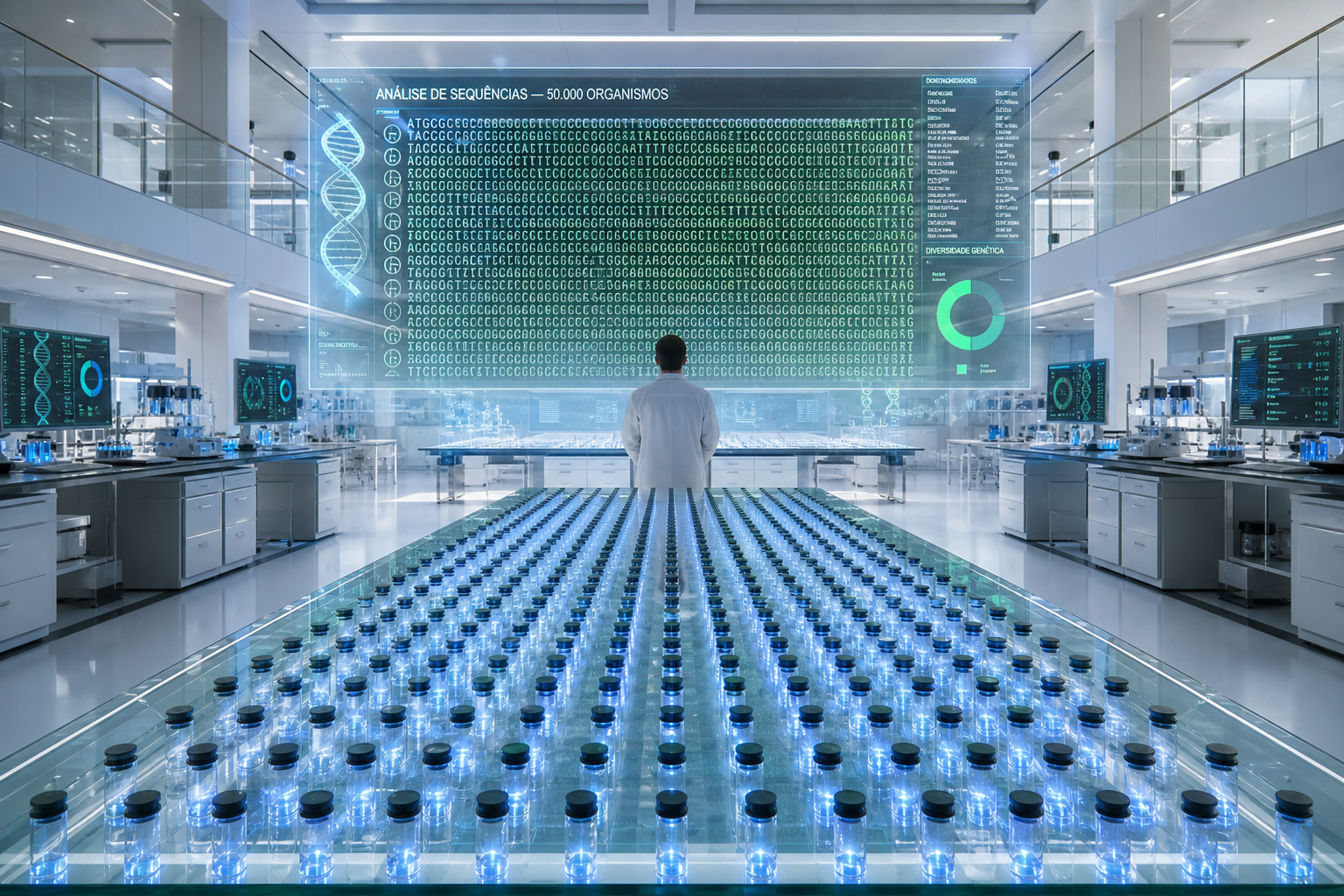 A IA leu o DNA de 50 mil organismos. O que ela encontrou pode mudar a medicina para sempre.