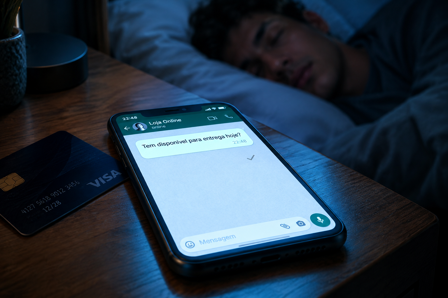 Seu lead mandou mensagem às 22h48. O que aconteceu depois disso custou a venda